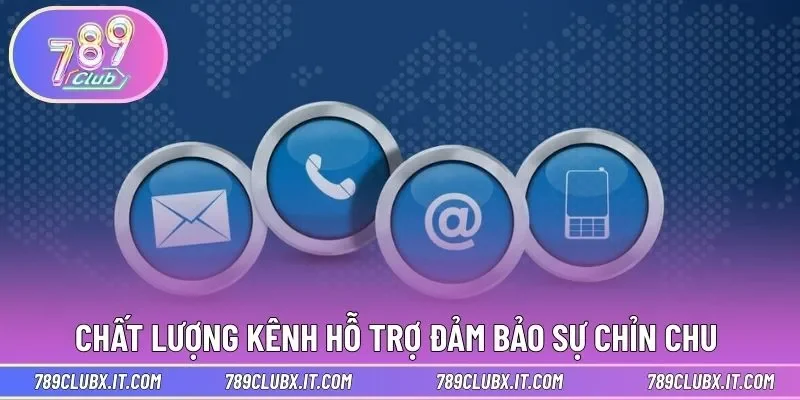 Chất lượng kênh hỗ trợ đảm bảo sự chỉn chu 