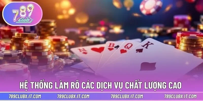 Hệ thống làm rõ các dịch vụ chất lượng cao 