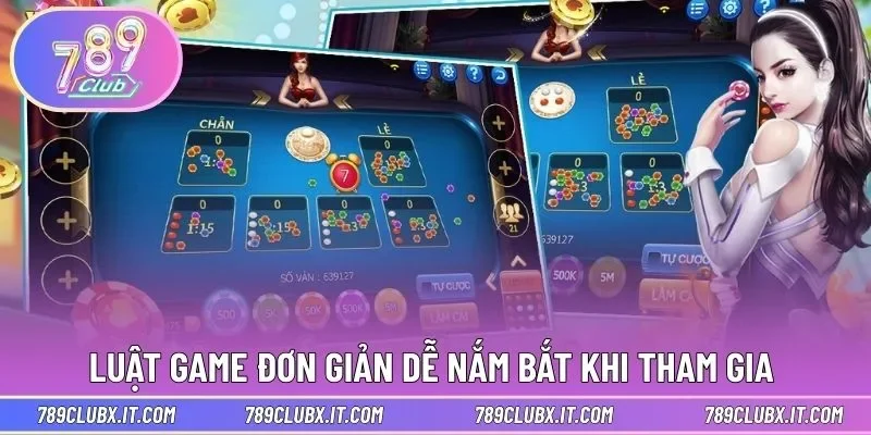 Luật game đơn giản dễ nắm bắt khi tham gia 